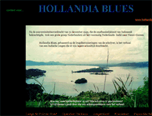 Tablet Screenshot of hollandiablues.nl